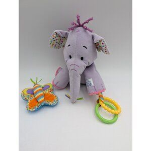 Learning Curve Winnie Pooh Heffalump Elephant Plush Activity Toy 2007 Stuffed A